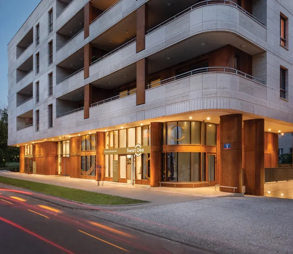 Budynek Centrum Okulistycznego Świat Oka